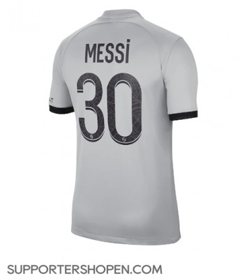 Paris Saint-Germain Lionel Messi #30 Borta Matchtröja 2022-23 Kortärmad